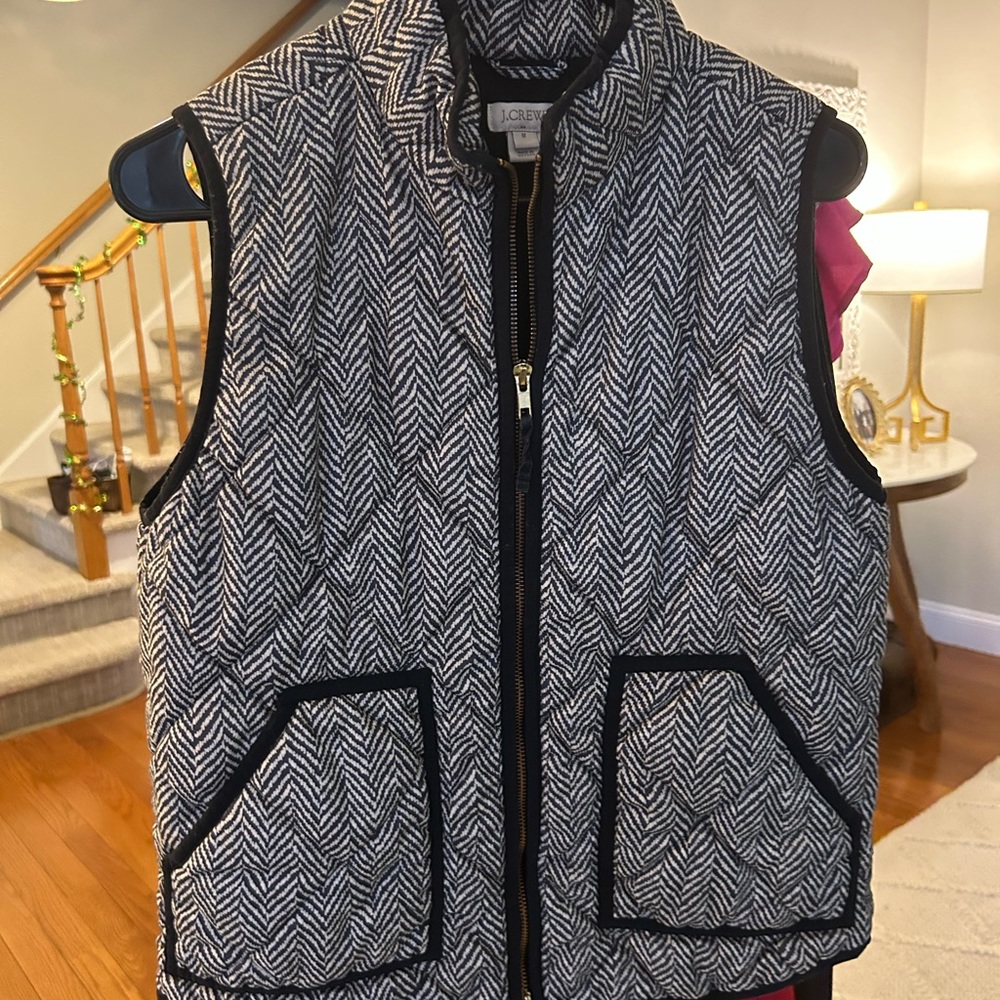 J.Crew Herringbone Vest